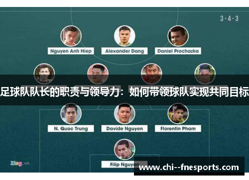 足球队队长的职责与领导力:如何带领球队实现共同目标 足球队队长的职责与领导力:如何带领球队实现共同目标
